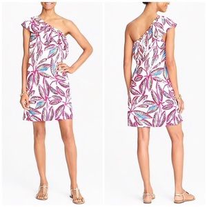 Jcrew Factory one shoulder floral dress
